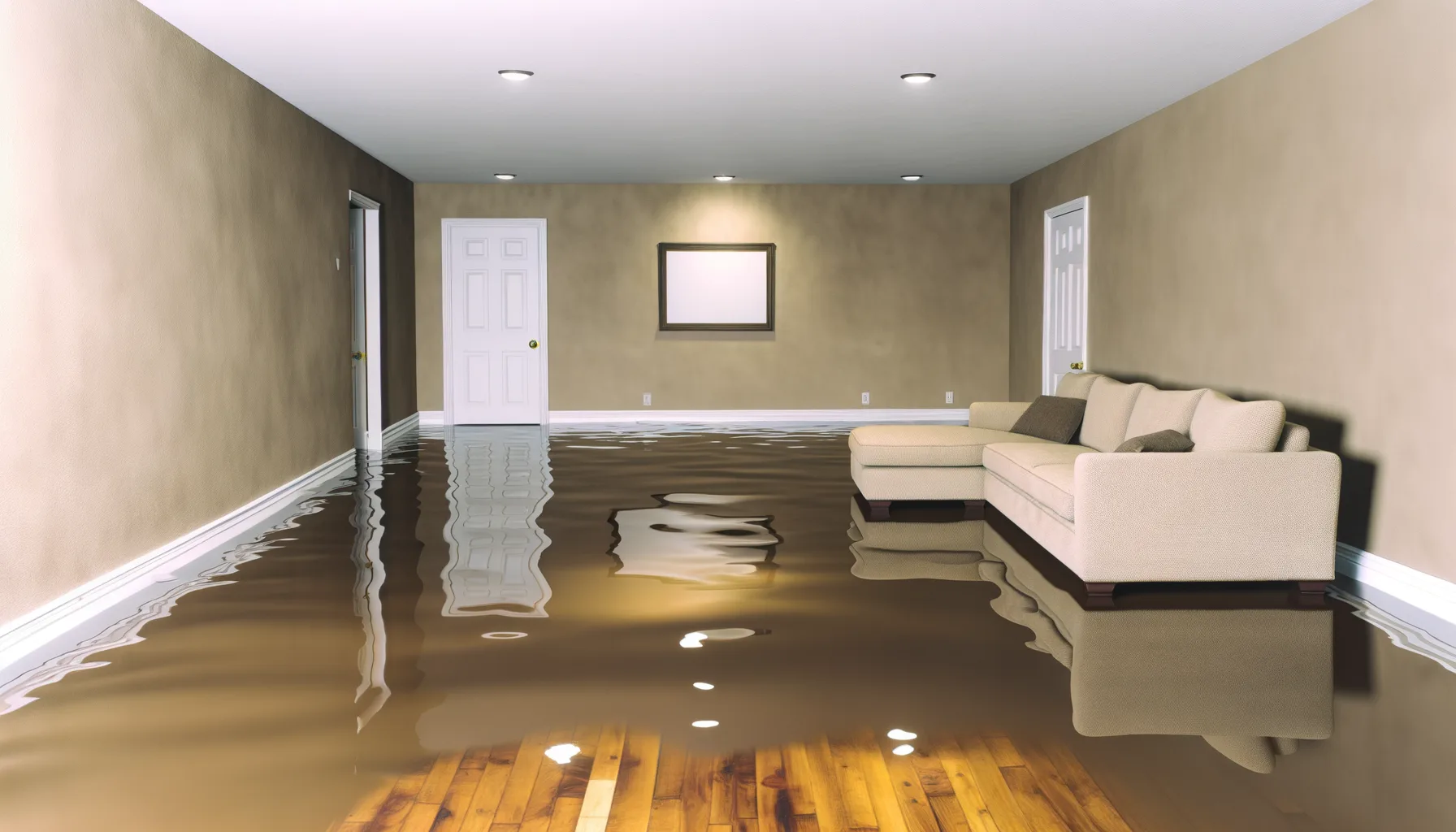 Kitchen Water Damage